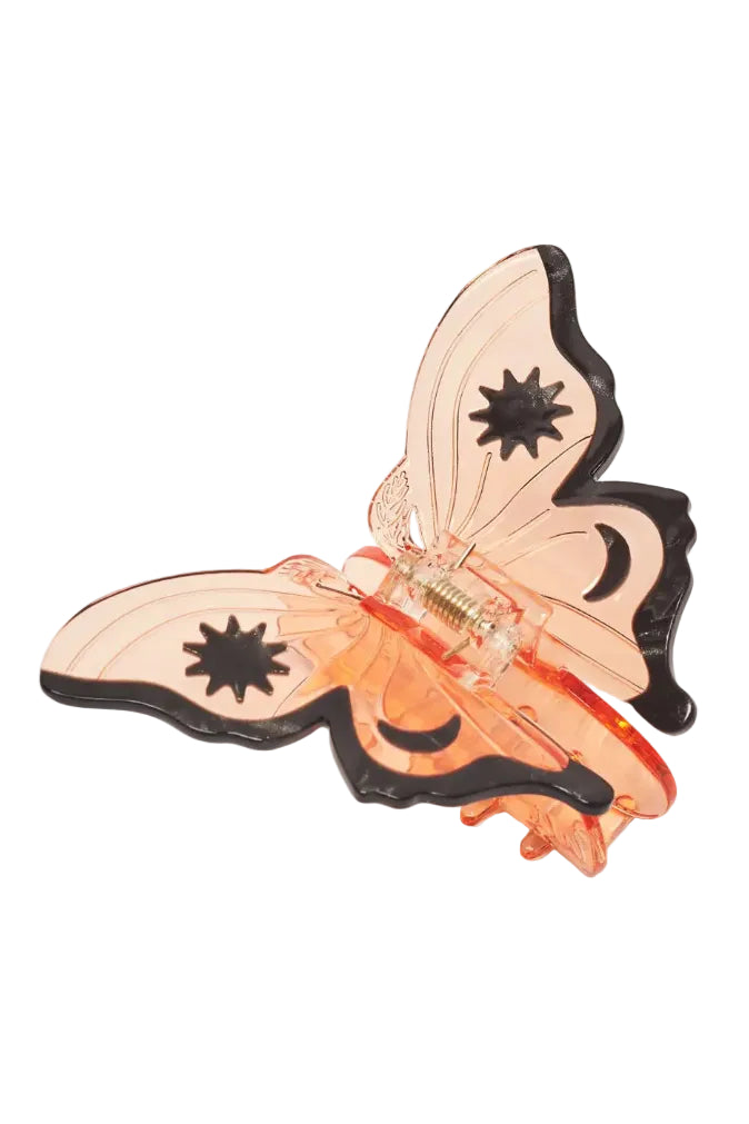 Monarch Butterfly Claw Clip