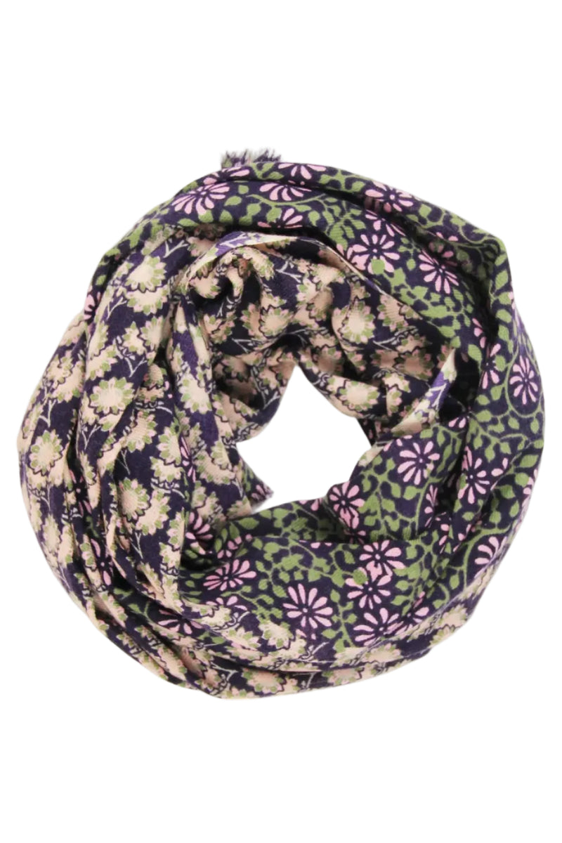Arles Wool Scarf • Plum Purple