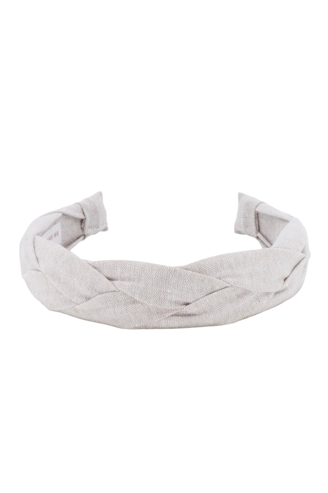 Linen Braided Headband • Flax