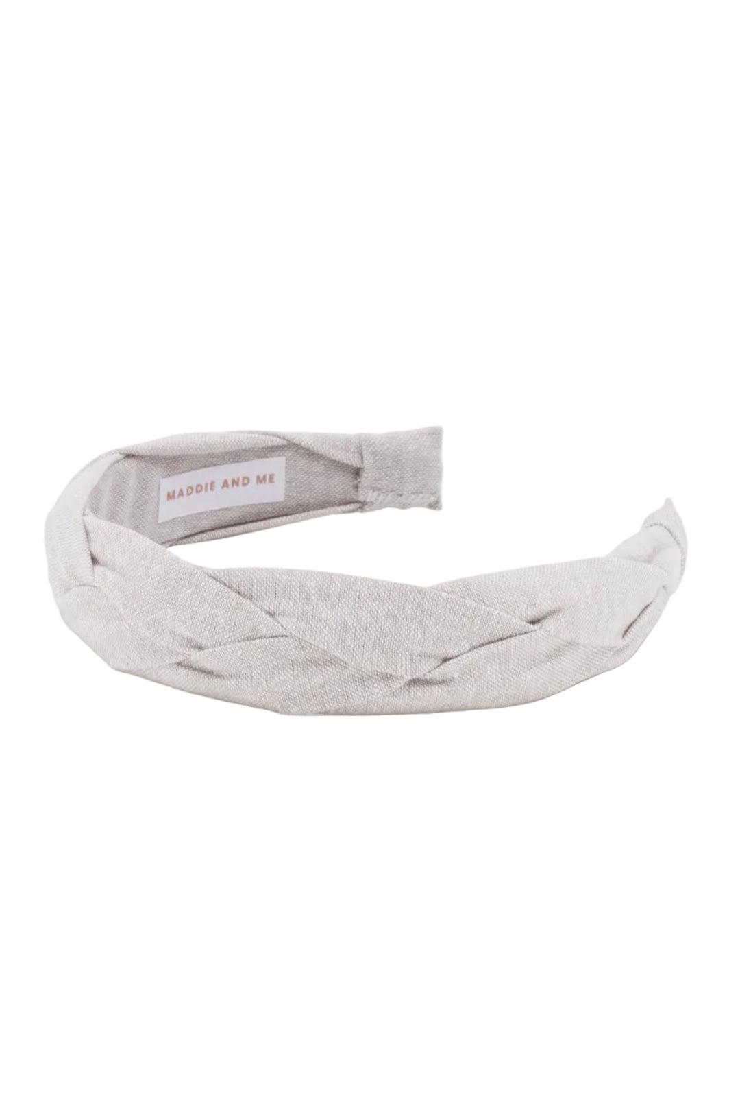 Linen Braided Headband • Flax