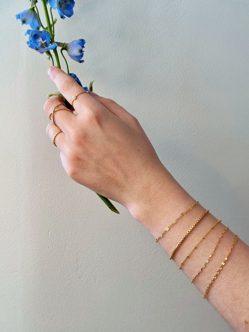 Love Linked Permanent Jewelry @ embellish chicago