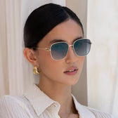 Lea Sunglasses • Gold/Grey