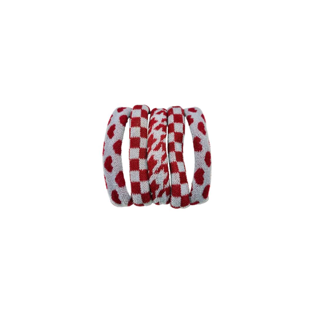Love Hair Ties • Set of 5
