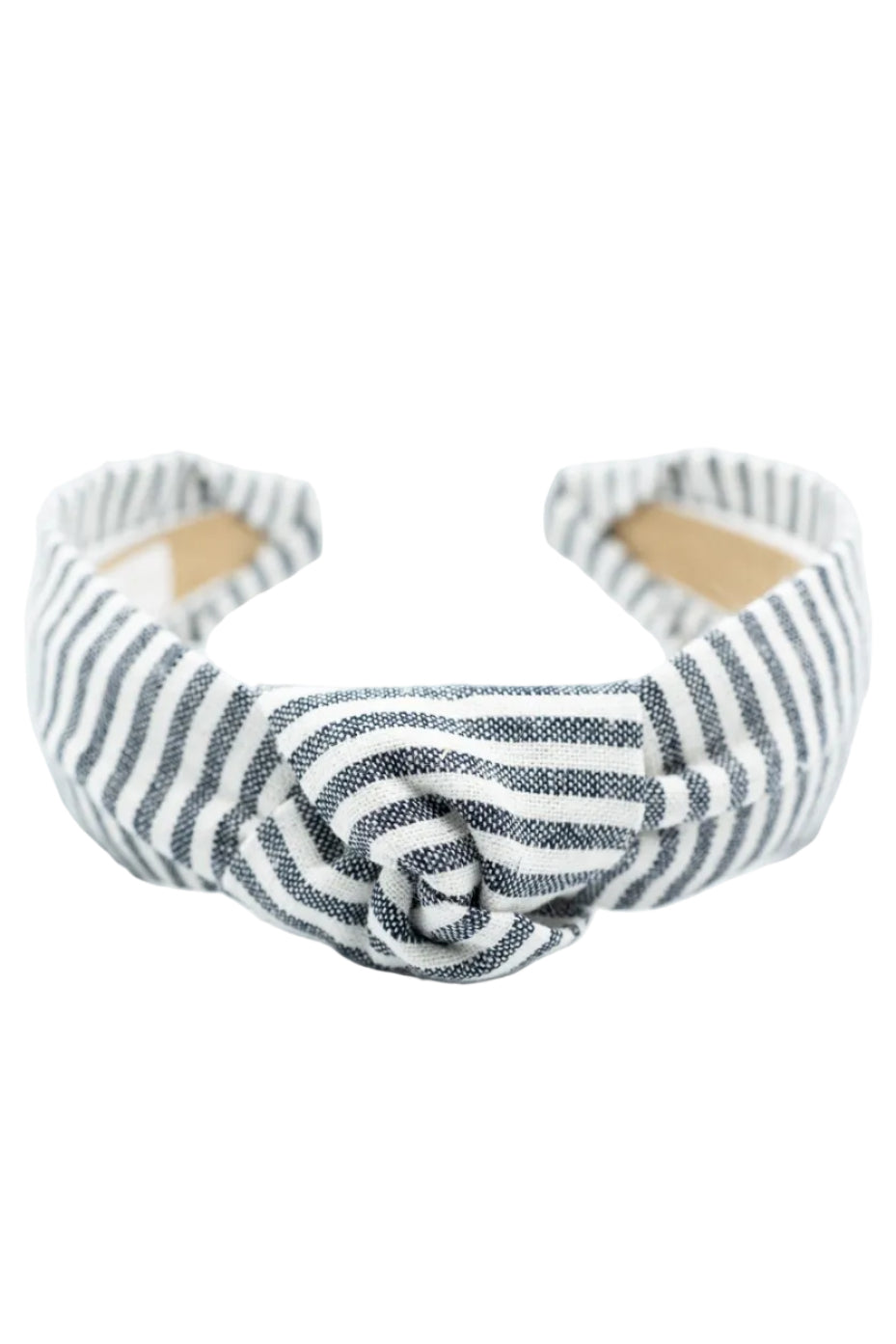 Knot Headband • Indigo Stripes