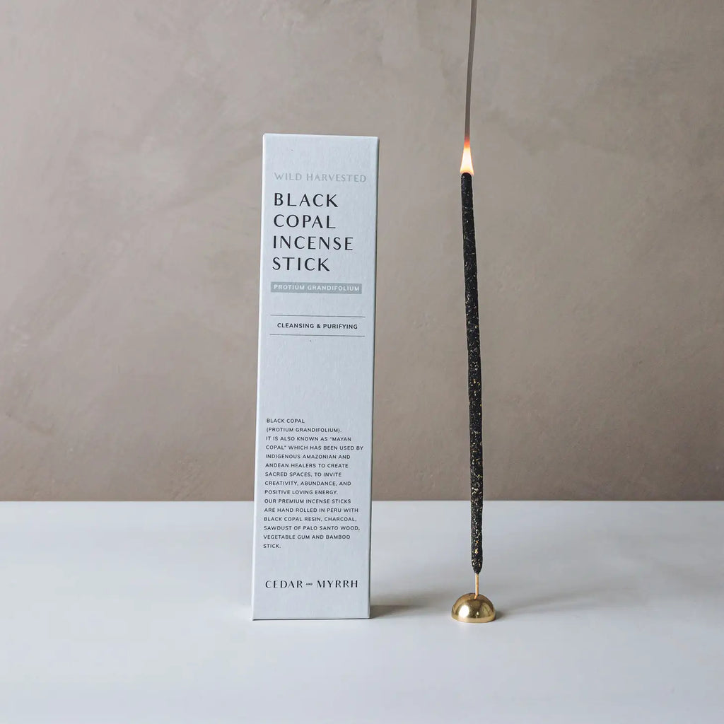 Black Copal Incense Stick Box