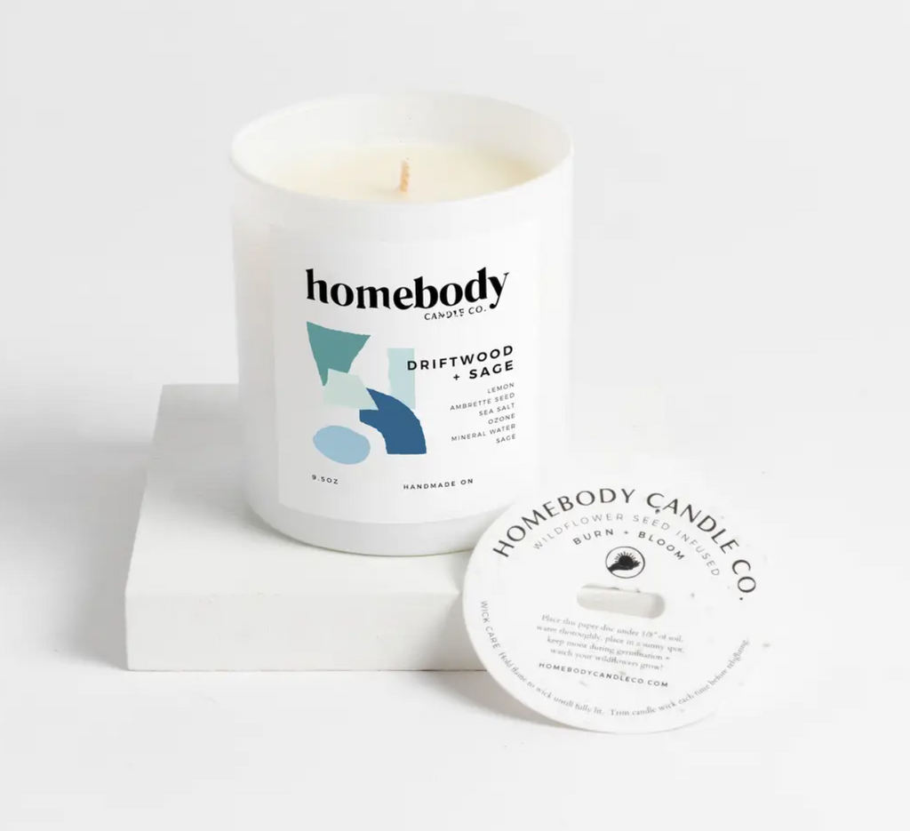 Driftwood + Sage Candle