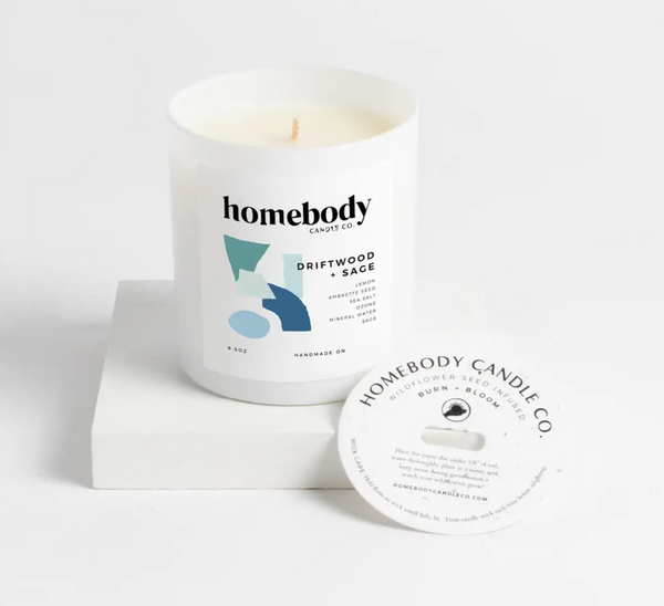 Driftwood + Sage Candle