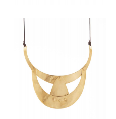 Neck Collar w/ Rivet Detail