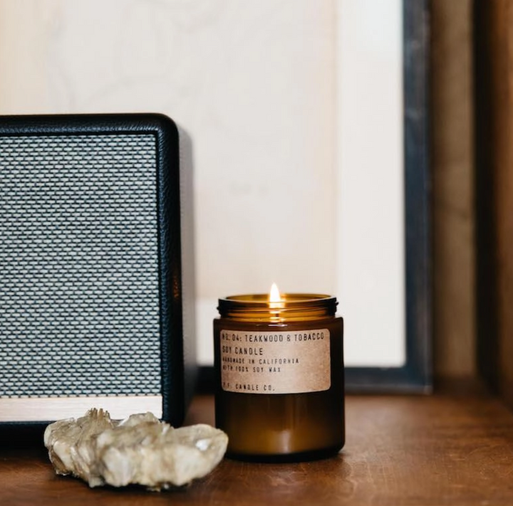 Teakwood & Tobacco Soy Candle