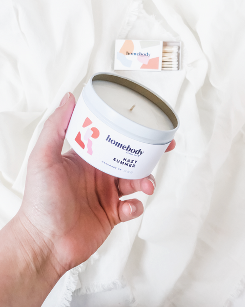 Hazy Summer Candle Tin