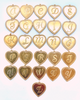 Vintage Monogram Heart Pendant