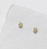 Tiny Flower Studs • Opal