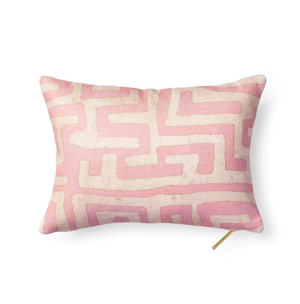 Terracotta Kuba Pillow