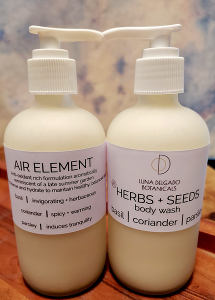 Air Element • Herbs + Seeds Body Wash