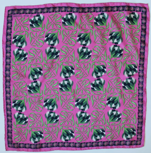 Mini Bergamot Scarf • Fuchsia