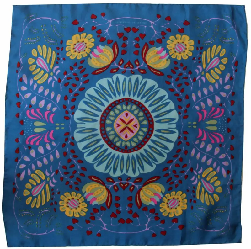 Mini Marushka Scarf • Blue