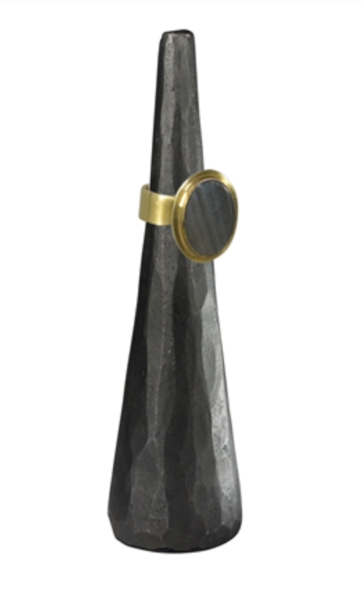 Forged Iron Ring Holder Winifred Grace