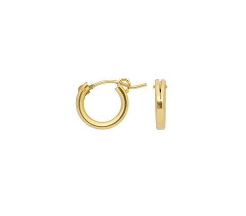 Hinged Post Hoops • Gold Filled