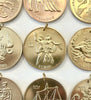 Vintage 40mm Zodiac Coin Medallion