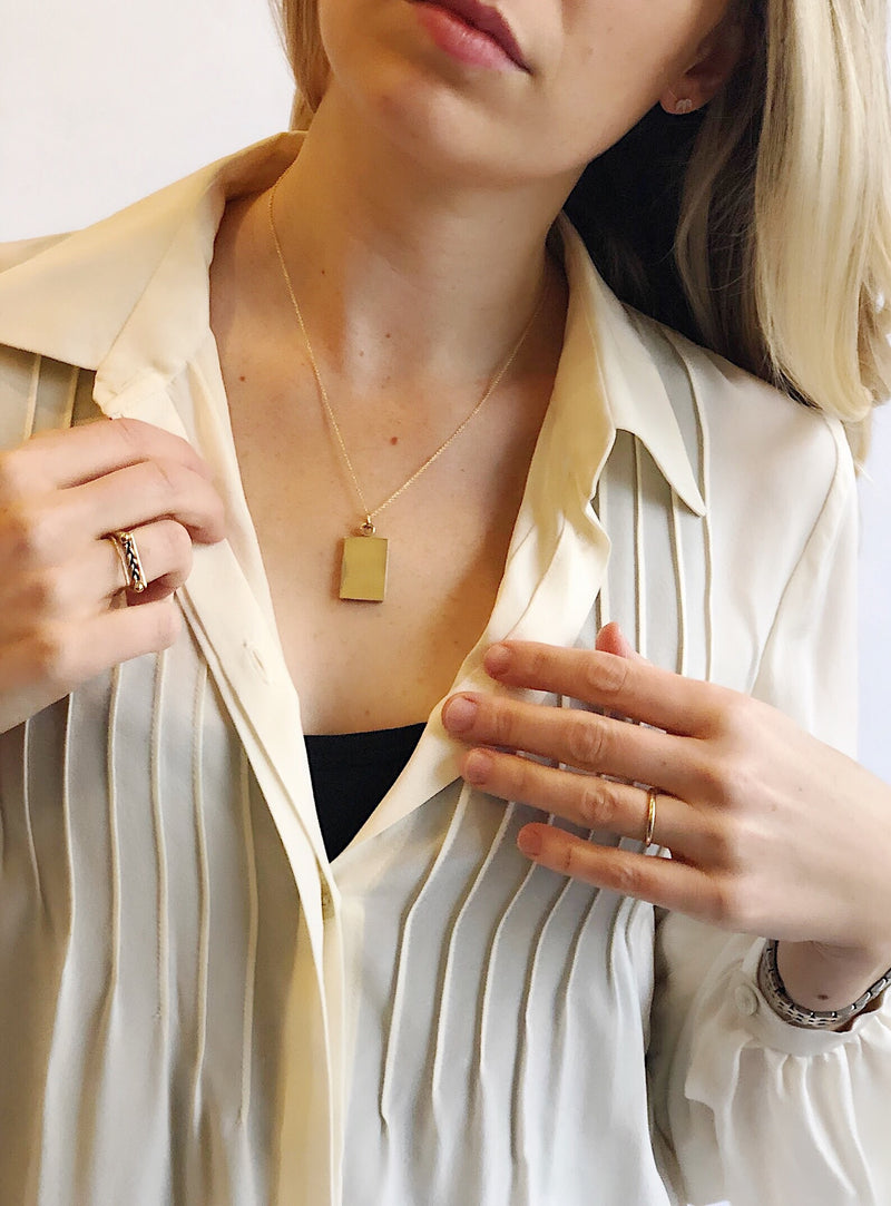 25mm Rectangle Locket