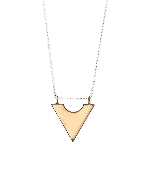 22mm Triangle Pendant
