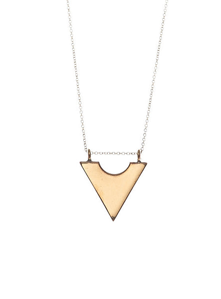 22mm Triangle Pendant